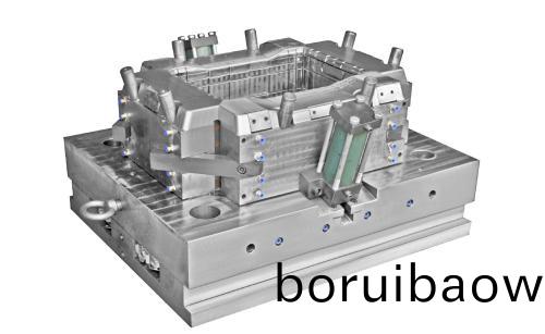 註塑糢具(ju)沒有排(pai)氣(qi)機構及強度咊剛性不夠(gou)